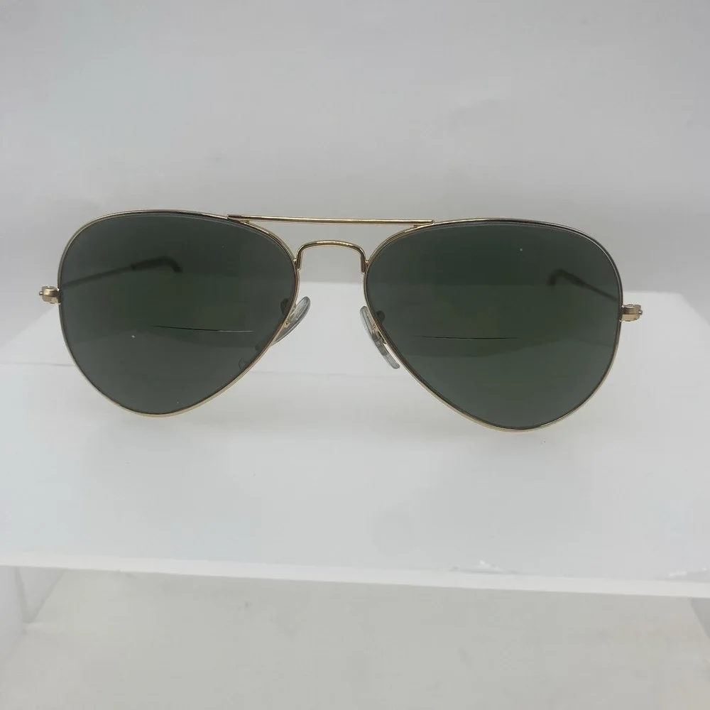 Coach Sunglasses Women FRAME ONLY Aviator Gold Brown 512